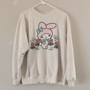 Cute Pink and White Character Sweatshirt